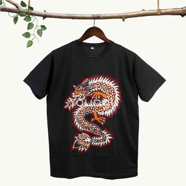 Cotton Handcrafted Batik Fear Me Not T-Shirt