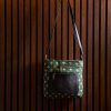 Green Front pocket Sling Bag