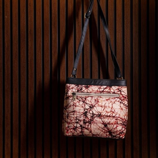 Hand Crafed Batik Rectangular Sling Bag