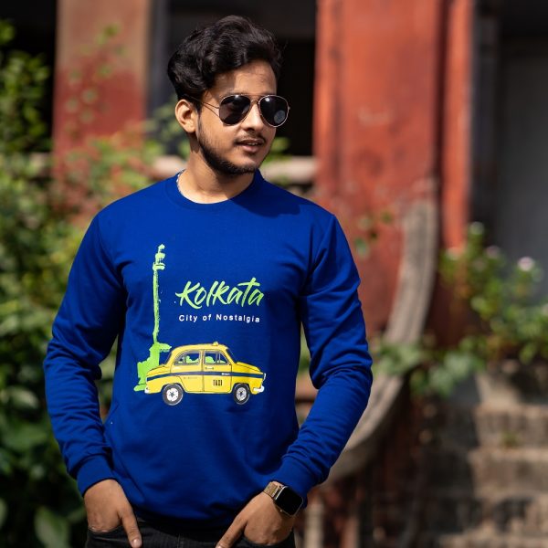 Bengali Printed Sweatshirt City of Nostalgia