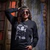 Graphic Printed SweatShirt Bhuter Raja Dilo Bor