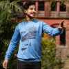 Graphic Sweatshirt Kolkatar Howrah Bridge