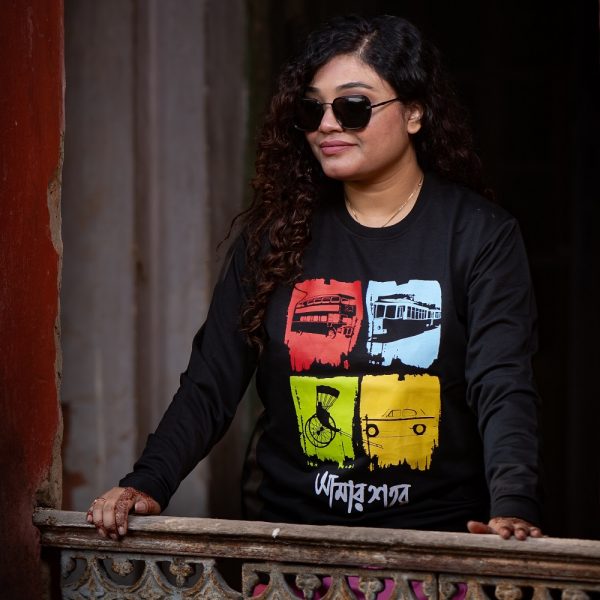 Kolkata Graphic Sweatshirt Amar Sahar